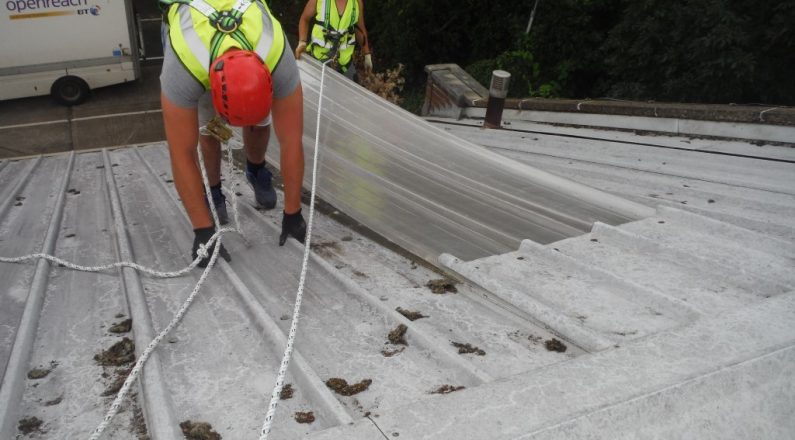 Fall Protection Exeter Industrial Skylights Replacement 